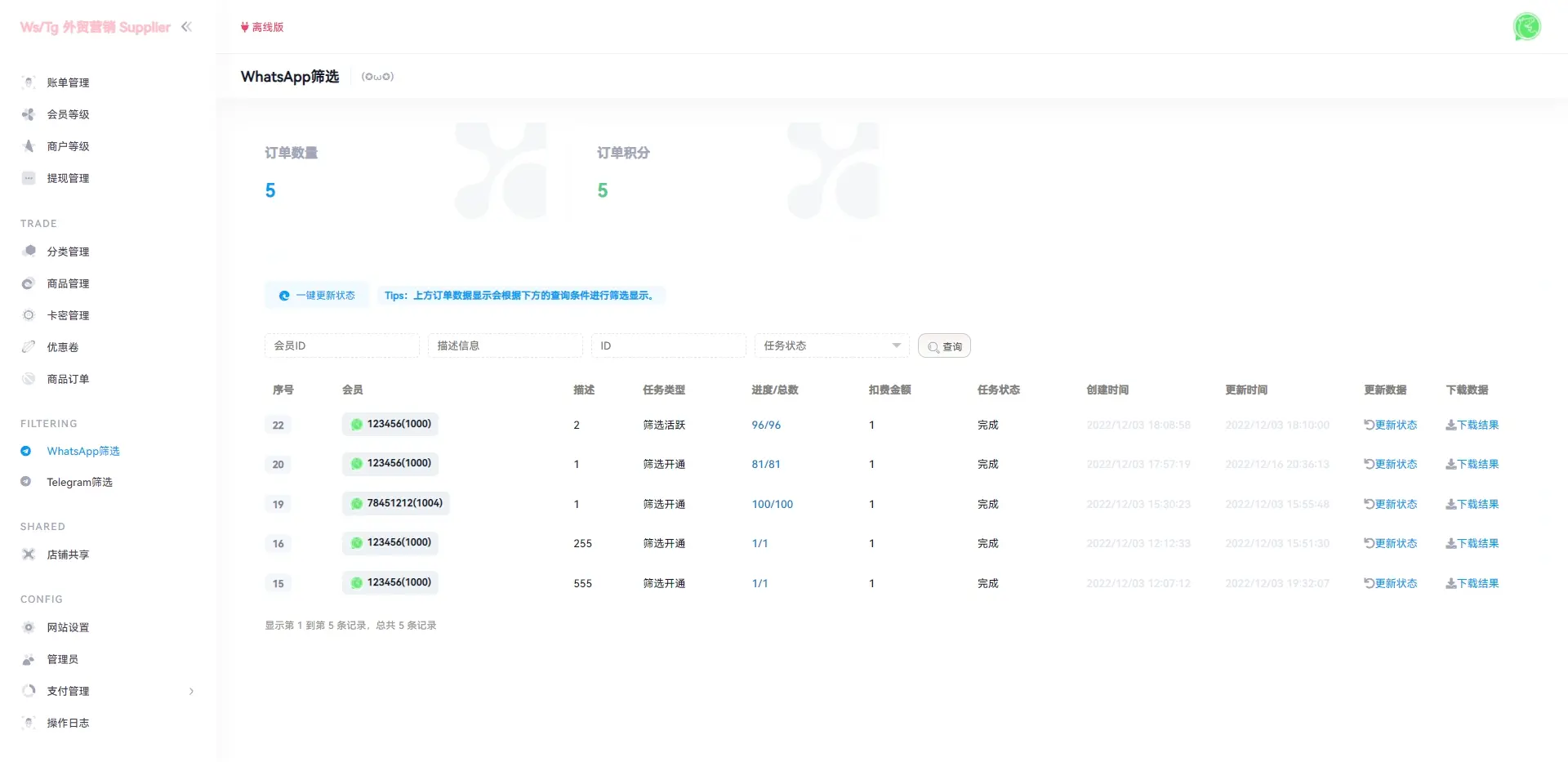 1700050939931415.webp WhatsApp筛选Ws/Tg外贸营销Supplier推特号/FB号/谷歌号/小火箭Ws/Channel社交账号